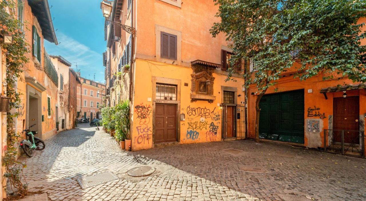 Old Trastevere Studio โรม ภายนอก รูปภาพ