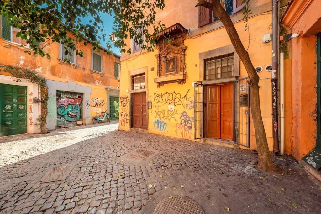 Old Trastevere Studio โรม ภายนอก รูปภาพ
